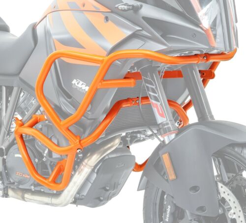 Pare carter pour KTM 1290 Super Adventure R / S / T 2017-2020 haut et bas orange - Imagen 1 de 8