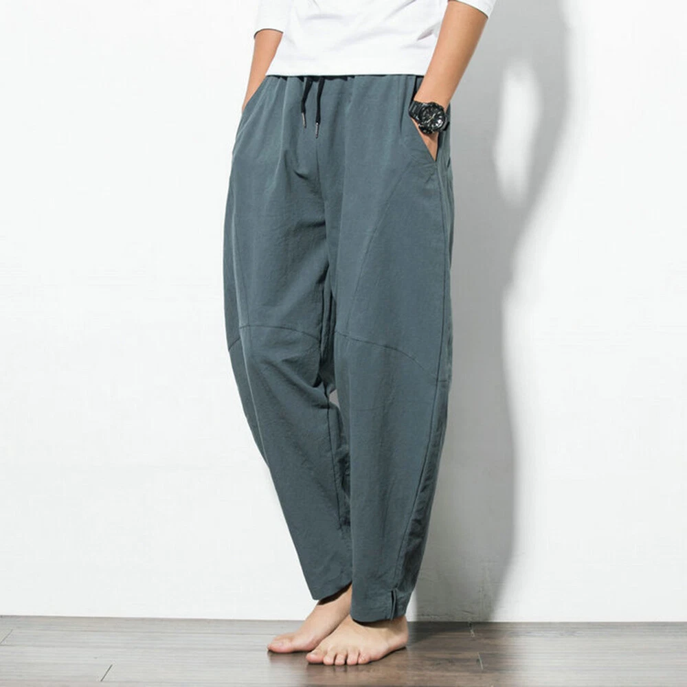 virblatt - Pantaloni Harem | Cotone | Pantaloni Turca Uomo Pantaloni