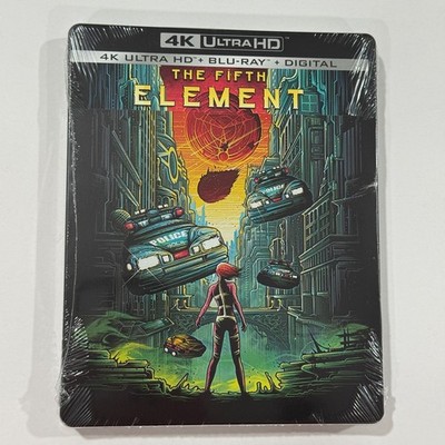 The Fifth Element (Steelbook) (Blu-ray, 1997) New/Factory Sealed