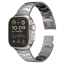 Titanium Band for Apple Watch Ultra 3/2/1 with Magnet Buckle