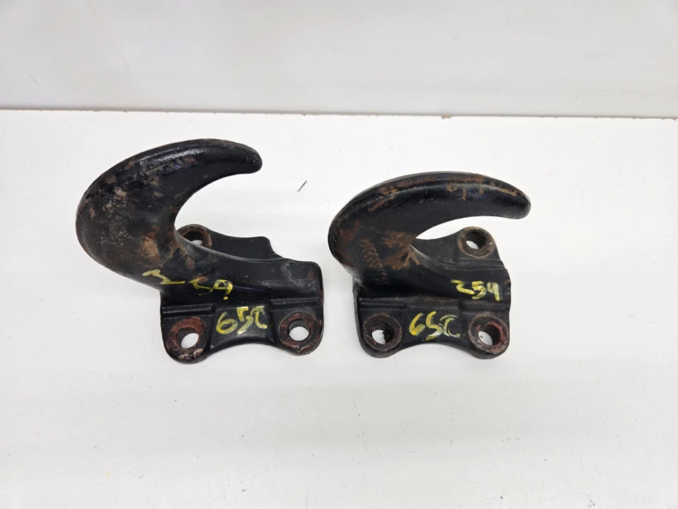 2007-2015 FORD F650 F750 FRONT BUMPER HOOK HOOKS TOW HOOKS - Image 2 of 4
