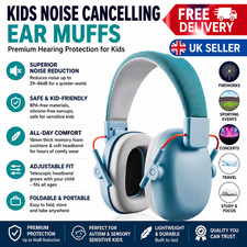 Kids Noise Cancelling Ear Defenders Headphones Autism Sensory Ear Protection UK