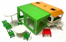 Playmobil * 3152 * Camper-Fahrzeug / Wohnwagen / Caravan * mit Vorzelt