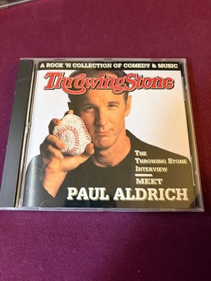 Paul Aldrich ''Throwing Stone'' CD Comedy Album 15 Tracks 1992 Broken Records