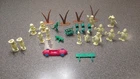 VTG MARX HANNA- BARBERA PRODUCTION THE FLINTSTONES PLAYSET PEOPLE & ACCESSORIES
