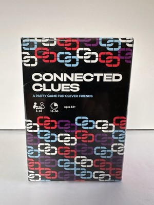 Connected Clues Party Card Game For Clever Friends 1st Edition NEW / SEALED