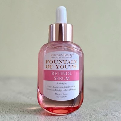 PRECISION BEAUTY FOUNTAIN OF YOUTH RETINOL SERUM ANTI- AGING NWOB 2 OZ
