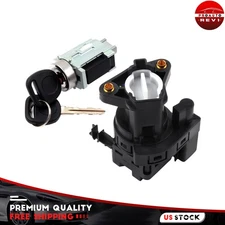 Lock Cylinder w/ Keys & Ignition Switch For 2004-2005 Chevy Classic Anti-Theft