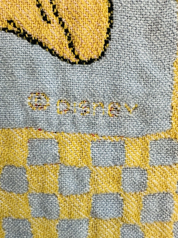 "Manta tapiz globo vintage de Disney Winnie The Pooh 42""x30"" tiro años 90" Foto 4 de 4