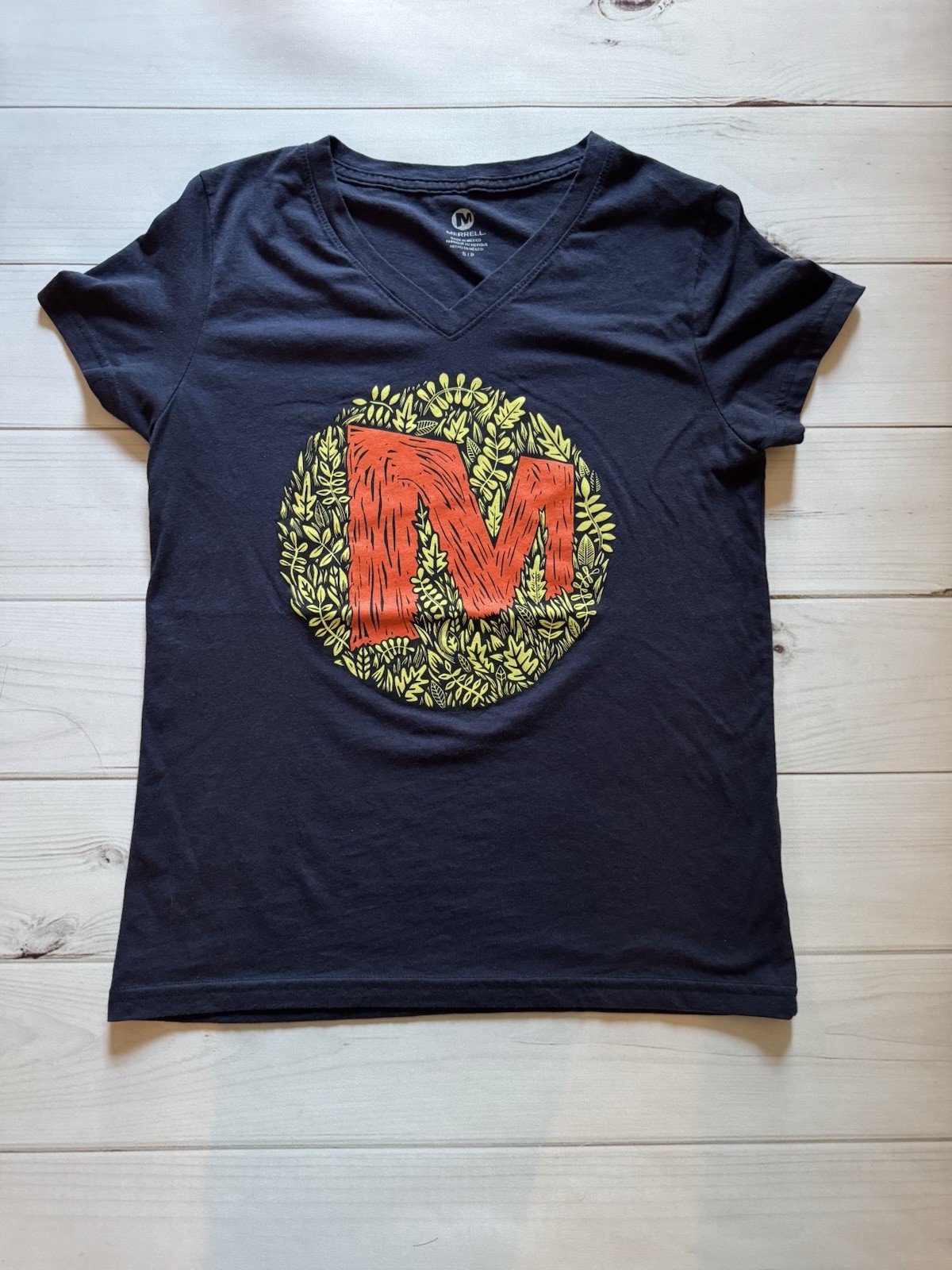 Merrell Blue Shirt Medium - image 1