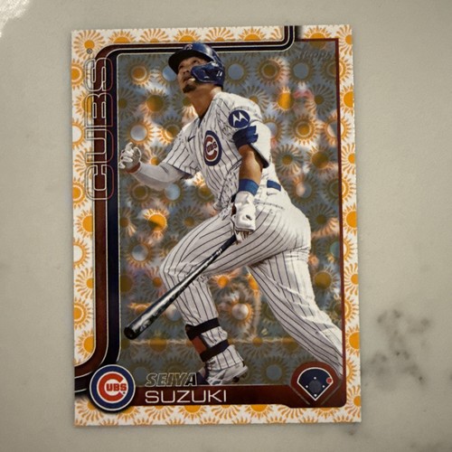2025 Topps Series 2 - Seiya Suzuki - Sun Parallel #457