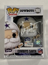 Danny White Signed Dallas Cowboys SANTA Funko Pop! #265  Schwartz COA