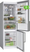 Bosch KGN49AIBT KüHl-Gefrierkombination Nofrost 440L Edelstahl 203Cm