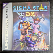 LIMITED RUN GAMES SIGMA STAR SAGA DX  BRAND NEW GBA-SSS Video Game Sealed