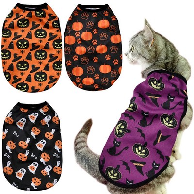 Pet Cat Clothes Halloween Costume Two Legged Kitten Puppy Vest For Small Dogs Ca