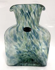 Blenko Glass Water Bottle 384 - Special Edition - Comet Trail