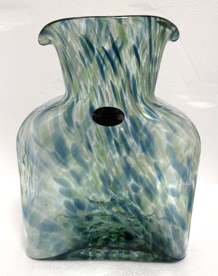 Blenko Glass Water Bottle 384 - Special Edition - Comet Trail