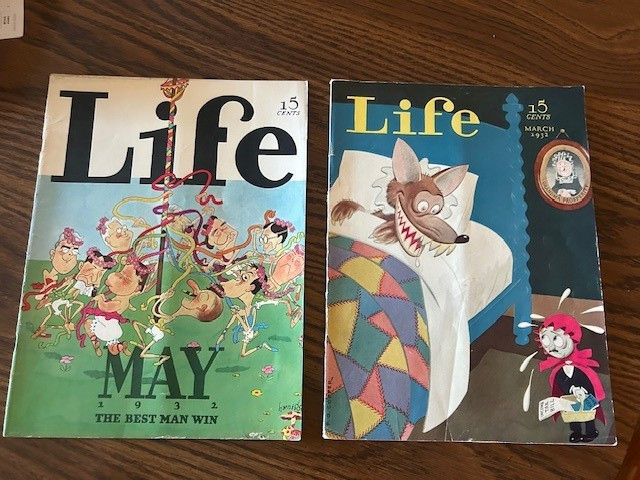 1932 Life Magazines March and May Editions