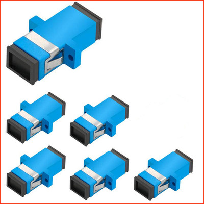 Glasfaser-Koppler SC Simplex Adapter UPC Buchse auf Buchse für Netzwerk Internet