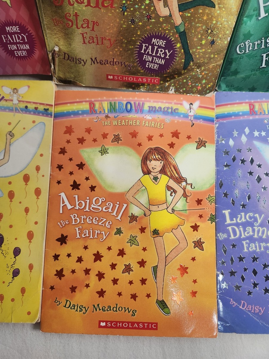 Rainbow Magic Fairy Books Lot Of 6 Book Lot Girly Fairy Books