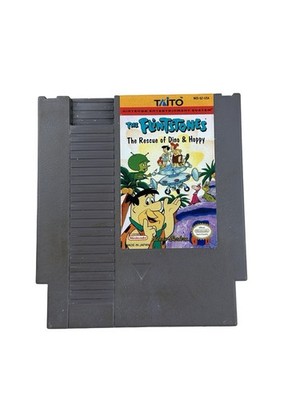 Flintstones The Rescue of Dino and Hoppy (Nintendo NES, 1991) Tested