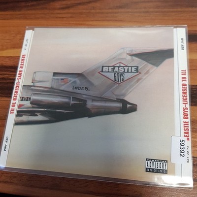 BEASTIE BOYS licensed to ill PMDC GERMANY VG+/EX (CD Album, Hip Hop, Def Jam)