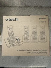 VTech CS6529-4B 4-Handset DECT 6.0 Cordless Phone with Answering System and