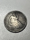 1858-S Seated Liberty Half Dollar, Good Condition.  Better Date.