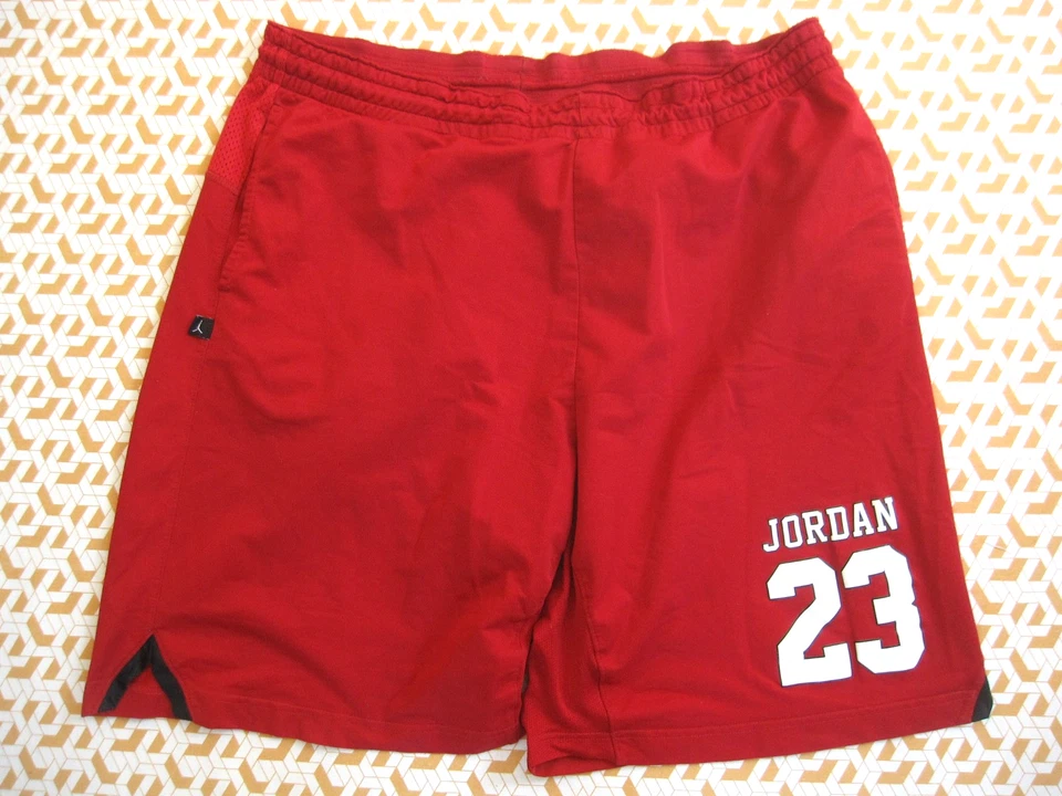 Short Jordan 23 Nike Dri Fit Rouge Basketball Michael Jordan Homme - XL - Photo 1/4