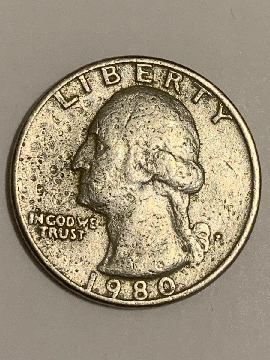 Circulated 1980 Washington Quarters (1932-1998) for sale | eBay