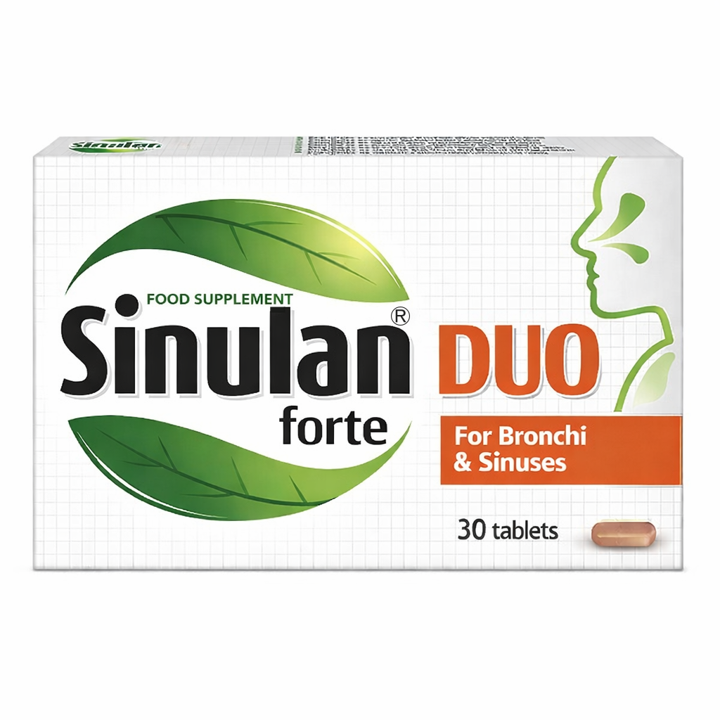 Sinulan Duo Forte 30 Tablets Herbal Extract Food Supplement Walmark