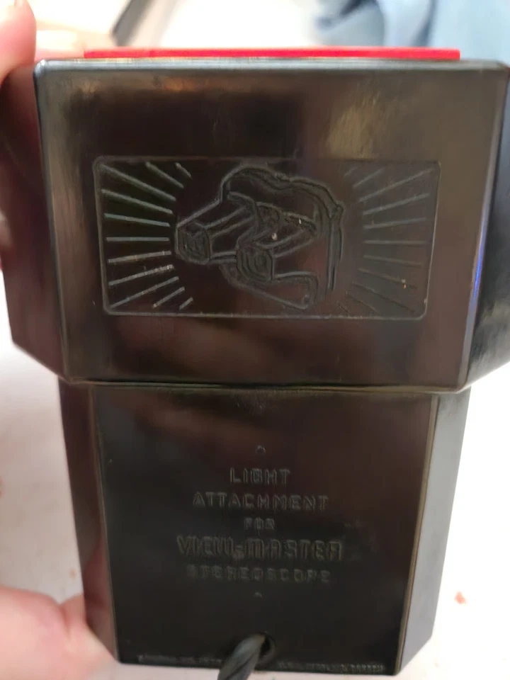 💥 Vtg Sawyer's Light Attachment for View-master Viewer Model C Bakelite Used - Image 4 of 4