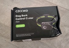 NIB Rechargeable Dog Bark Collar with Beep Vibration and Shock,Anti Barking