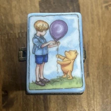 Disney Midwest Of Cannon Falls Winnie The Pooh Trinket Box Cheering Balloon