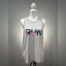 CLEARANCE! Gray Gap Fit Open Back Tank Size M EUC