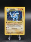 1st Edition Machamp Holo Base Set #8/102 Played Pokémon TCG Card 1999 - HP/MP