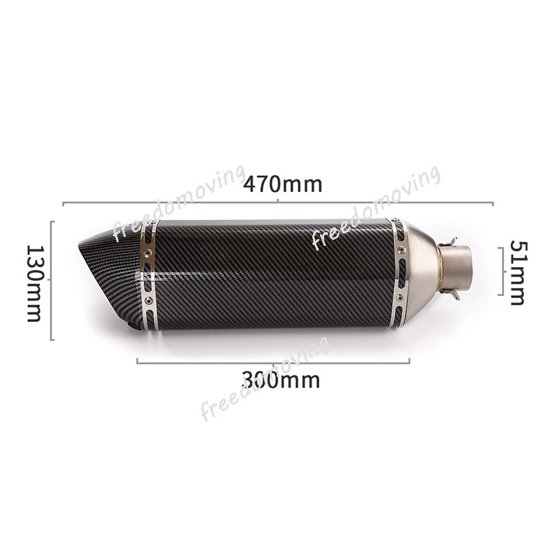 Silenciador de tubo medio DB Killer sistema de escape para BMW F650GS F700GS F800GS ADV F800R Foto 2 de 4