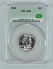 1950 Washington Quarter MS64 CAC CACg *1448