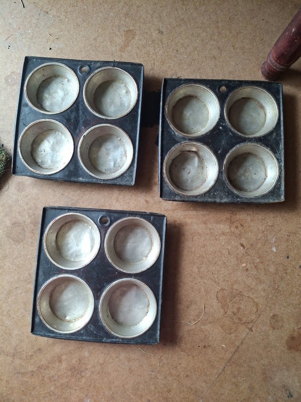 vintage 3 Piece Muffin Tin