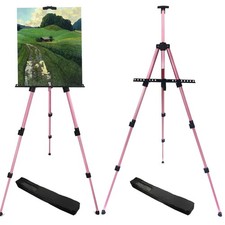 Height Adjustable Painting Easel, Aluminum 2-Pack