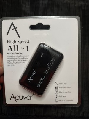 Acuvar High Speed All-in-1 Memory Card Reader/Writer 