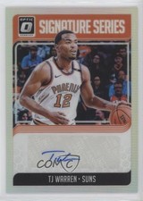 2018-19 Panini Donruss Optic Signature Series Holo Prizm TJ Warren Auto 10yu