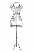 SchneiderbüSte Metall Shabby Chic Schneiderpuppe Vintage Deko Schmuck 158Cm