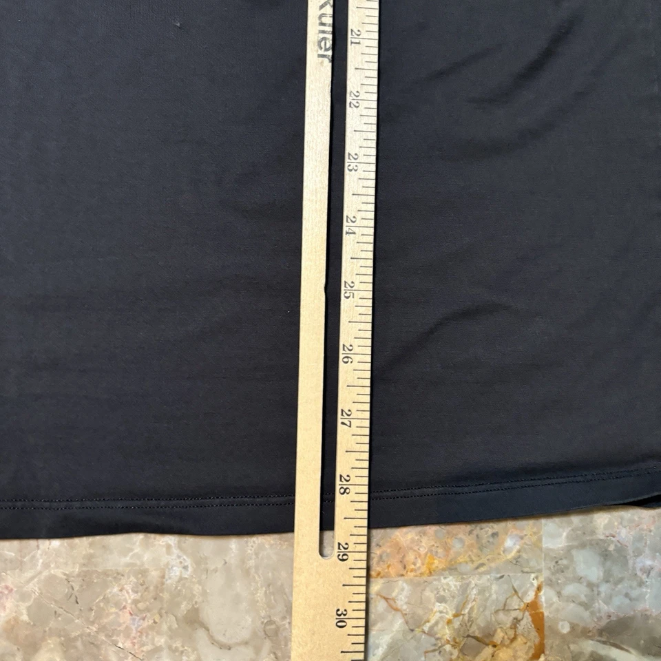 Camisa Lululemon Para Hombres L The Fundamental Negra Camiseta Manga Corta Gimnasio Yoga Salón Foto 4 de 4