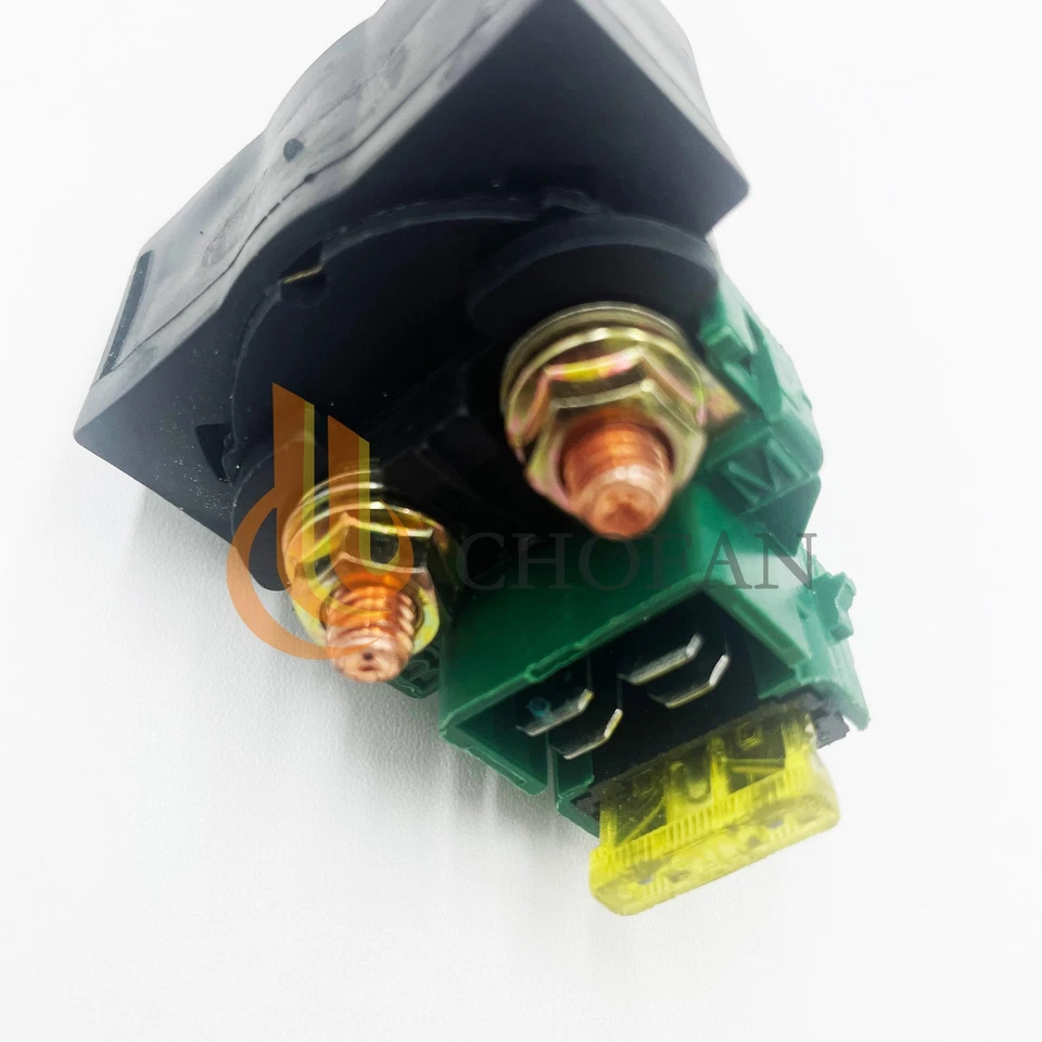 For 86 Honda Interceptor 500 87-91 CBR1000F 1× Motorcycle Starter Solenoid Relay Foto 3 de 4