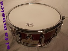 TAMBURO ASH Sparkle Red snare rullante14"x5" in Frassino per drum set batterìa 