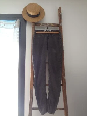 ZARA TRAFALUC 36 JEANS LEGER JEGGING PANTALON BAS ELASTIQUE LEGGINGS SLIM BOOTCU - Photo 1/4