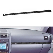 Carbon Fiber Copilot Dashboard Panel Cover Trim For Porsche Cayenne Sport 03-10