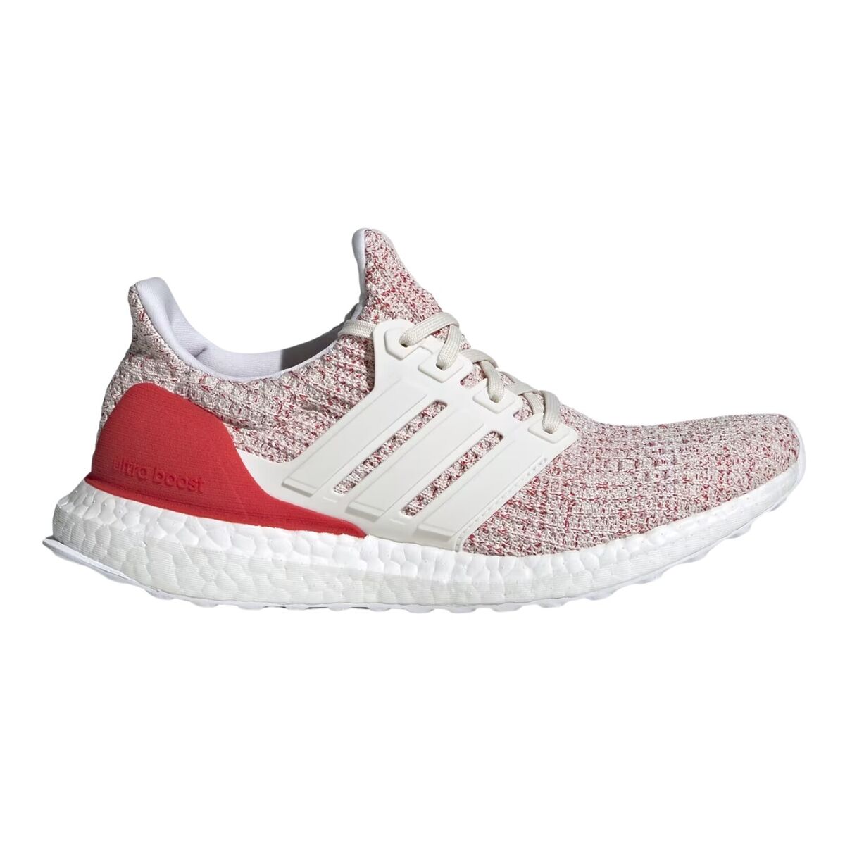 adidas Ultra Boost 4.0 Chalk White Active Red (Women's) | eBay