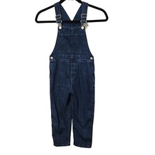 Pagliaccetto salopette denim blu Zara tg 4-5